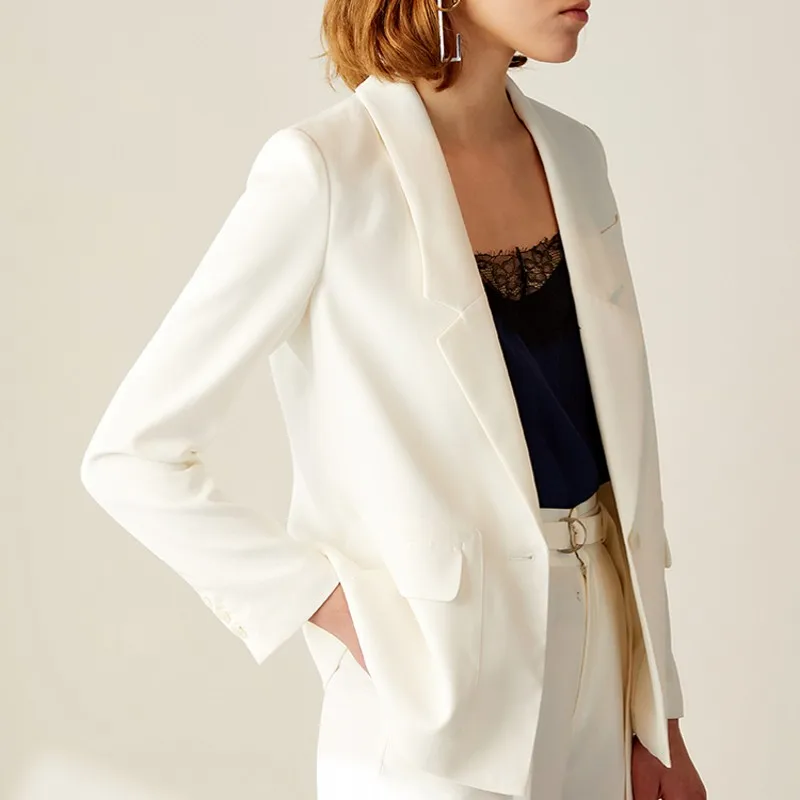 

Custom fashion casual new ladies suit two-piece suit (jacket + pants) ladies business office official business wear