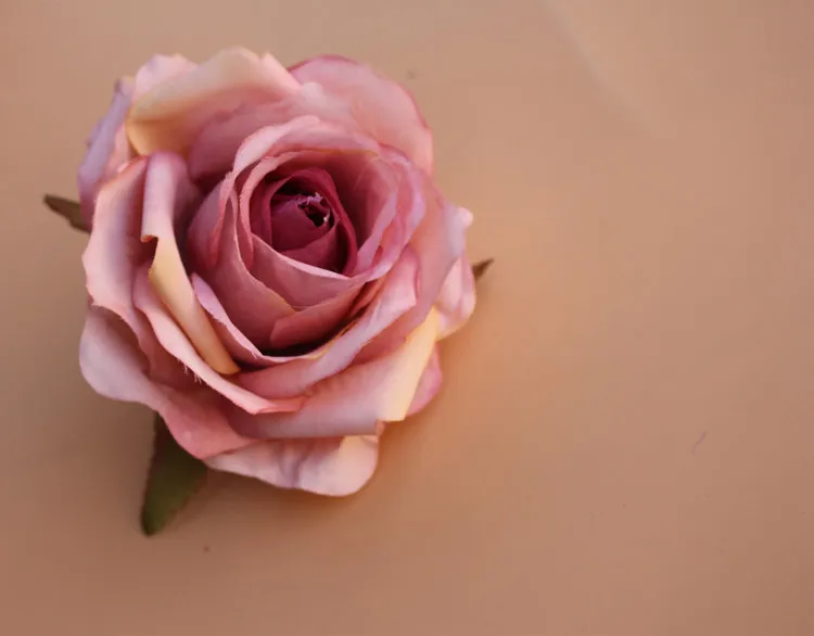 DIY картина Шелковая Роза цветок головы искусственный Декор дорога светодиодный для свадьбы Цветы для настенного декора отель фон 30 шт./лот