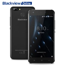 Купить онлайн Blackview A7 Pro 2 ГБ Оперативная память 16 ГБ Встроенная память 8MP двойной камеры заднего 4 г смартфон 5,0 «HD MTK6737 4 ядра Android 7,0 2800 мАч отпечатков пальцев