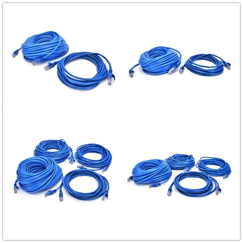 1 шт. 5 м 10 RJ45 Ethernet кабель для Cat5e Cat5 Интернет сетевой патч LAN шнур ПК