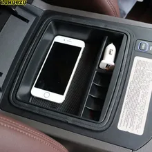 Luhuezu 2003- нескользящий центральный подлокотник контейнер держатель холодильник контейнер для хранения для Toyota Land Cruiser Prado LC150 LC120