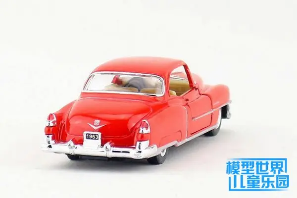 Высокая имитация 1:43 Cadillac 1953, литые модели автомобилей, металлические подарочные игрушки, двухдверная машина