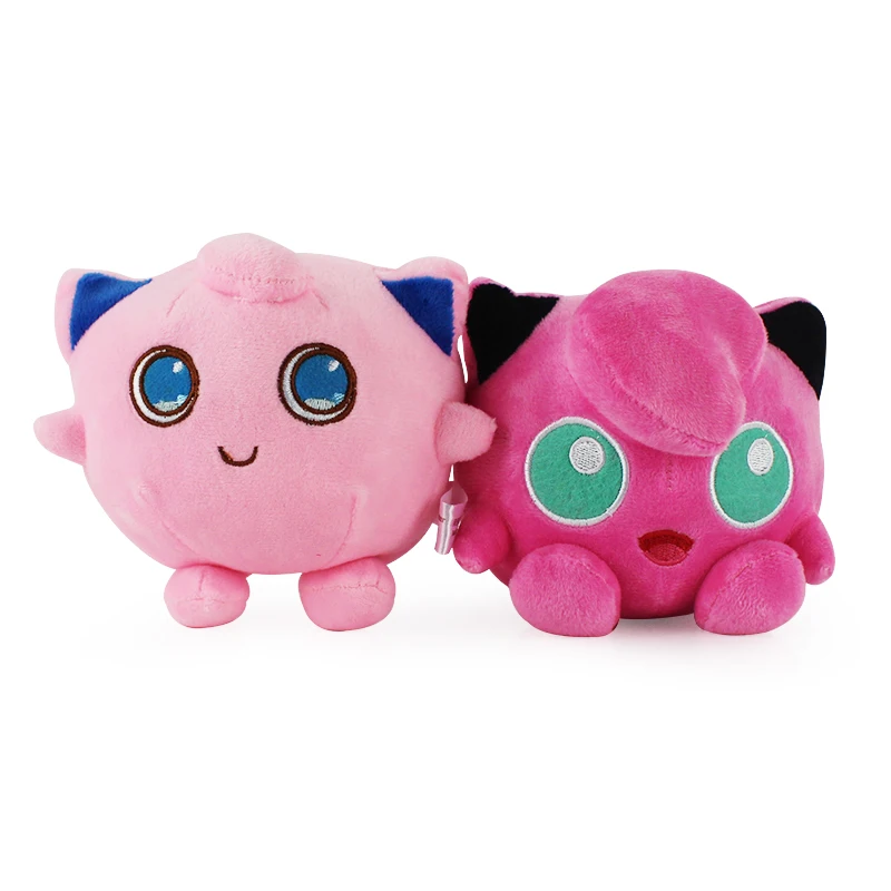 12 14cm Plush Toy Q Version Jigglypuff Wigglytuff Toys Stuffed Soft Animals Baby Dolls