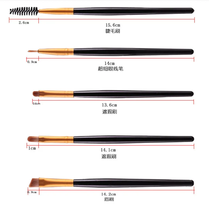 Decorações da Arte do Unha Conjunto de Ferramentas de Pintura Escova para Unhas Jogo de Escova por Frete Sets Escova Profissional Pen Maquiagem Grátis 3 - 60 Pcs 13 High Quality Beleza e saúde