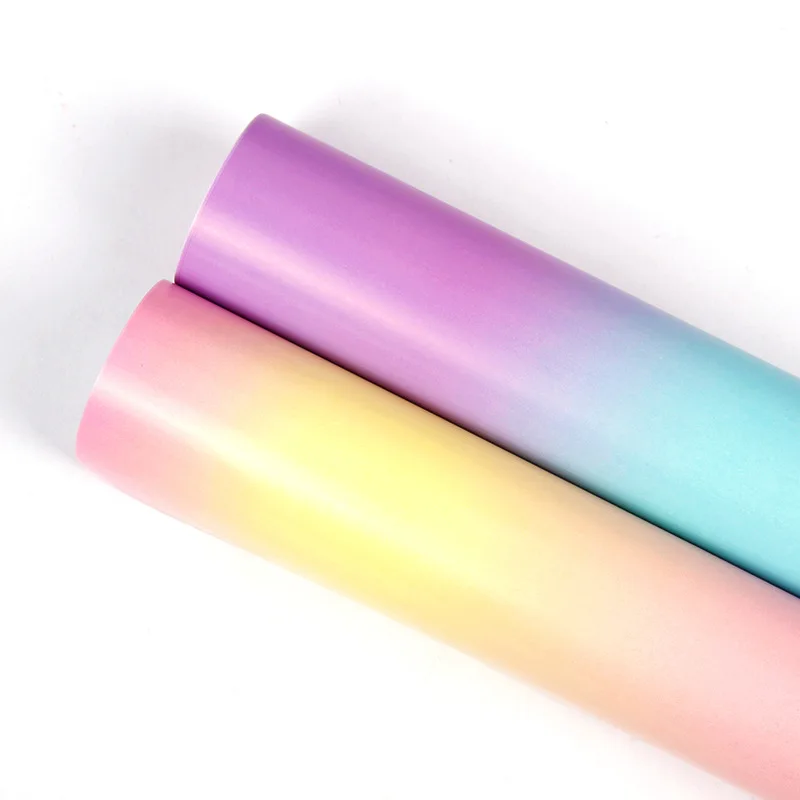 

10pcs/lot Rainbow Colorful Tissue Paper Craft Paper Wrapping Floral Wraps DIY Flower Packing Christmas Tissue Wrapping Paper