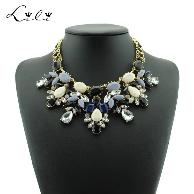 2015 новинка лето ювелирные изделия Chocker макси Colar цветок себе ожерелье воротник