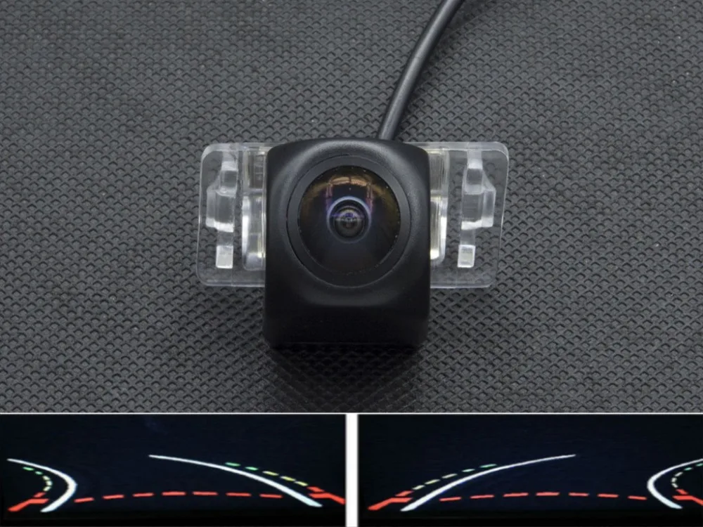 

Fisheye Lens Trajectory Tracks 1080P Reverse Car Rear view Camera For Toyota Camry 2002 2003 2004 2006 2007 2008 Car Camera