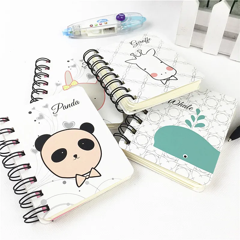 

2017 Kawaii Cute Panda Pvc Daily Weekly Planner Spiral Notebook Day Plan Diary Notebook Time Organizer School Supplies Agenda