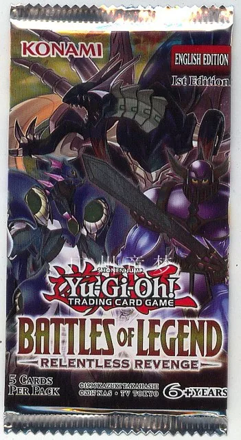 YuGiOh Battles of Legend: безжалостная месть 1 издание Booster Box