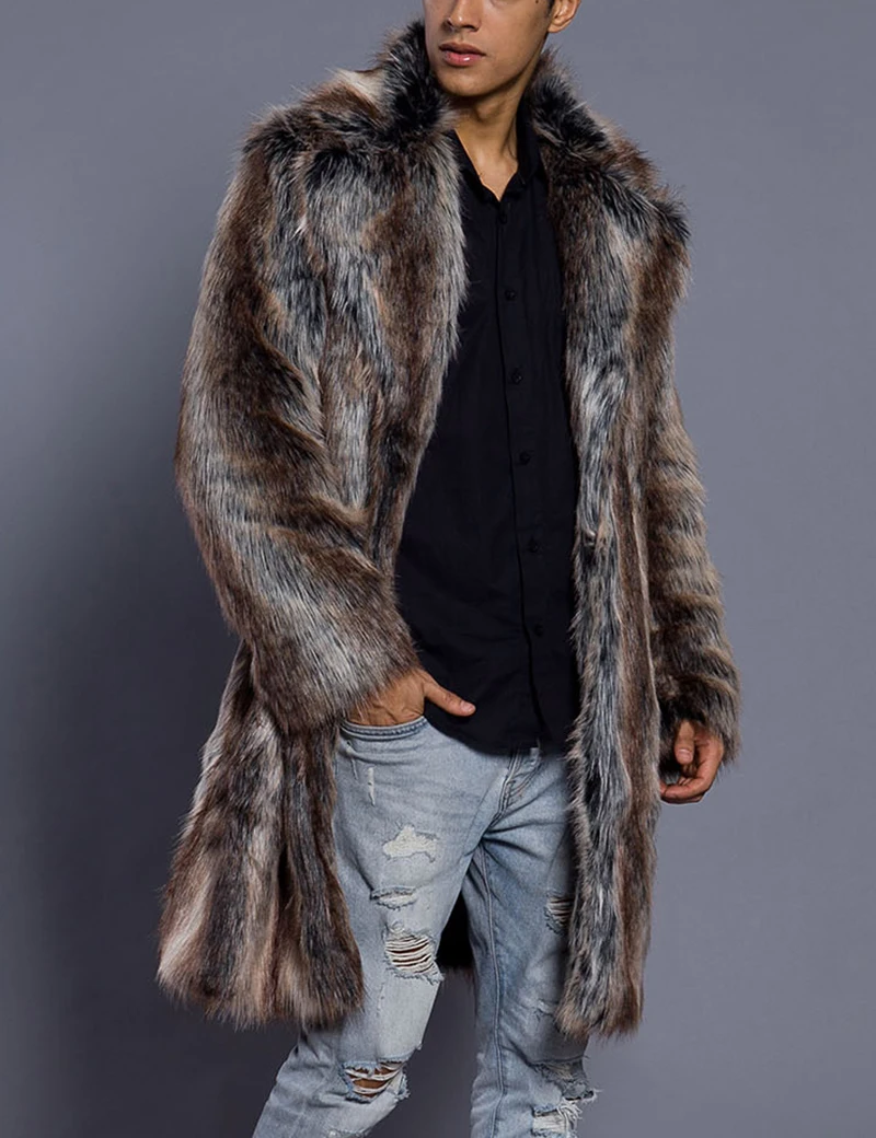 Abrigo Pelo Sintetico Hombre on Sale, 56% OFF | www.ingeniovirtual.com