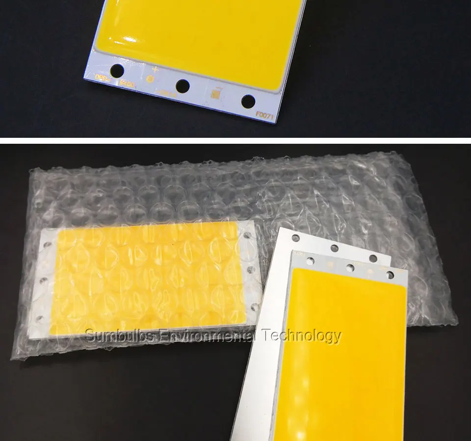 94x50mm 12W 15W Ultra Bright LED COB Strip Lamp Lights Warm White Pure White Rectangle LED Lighting Source (9)