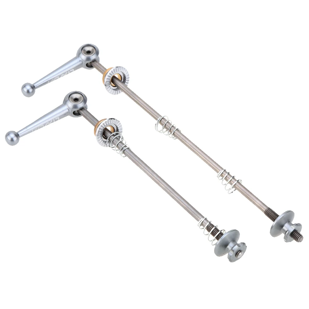 2Pcs Lixada Ultralight Quick Release Skewers Titanium Skewers for MTB Bicycle Axle Road Bike