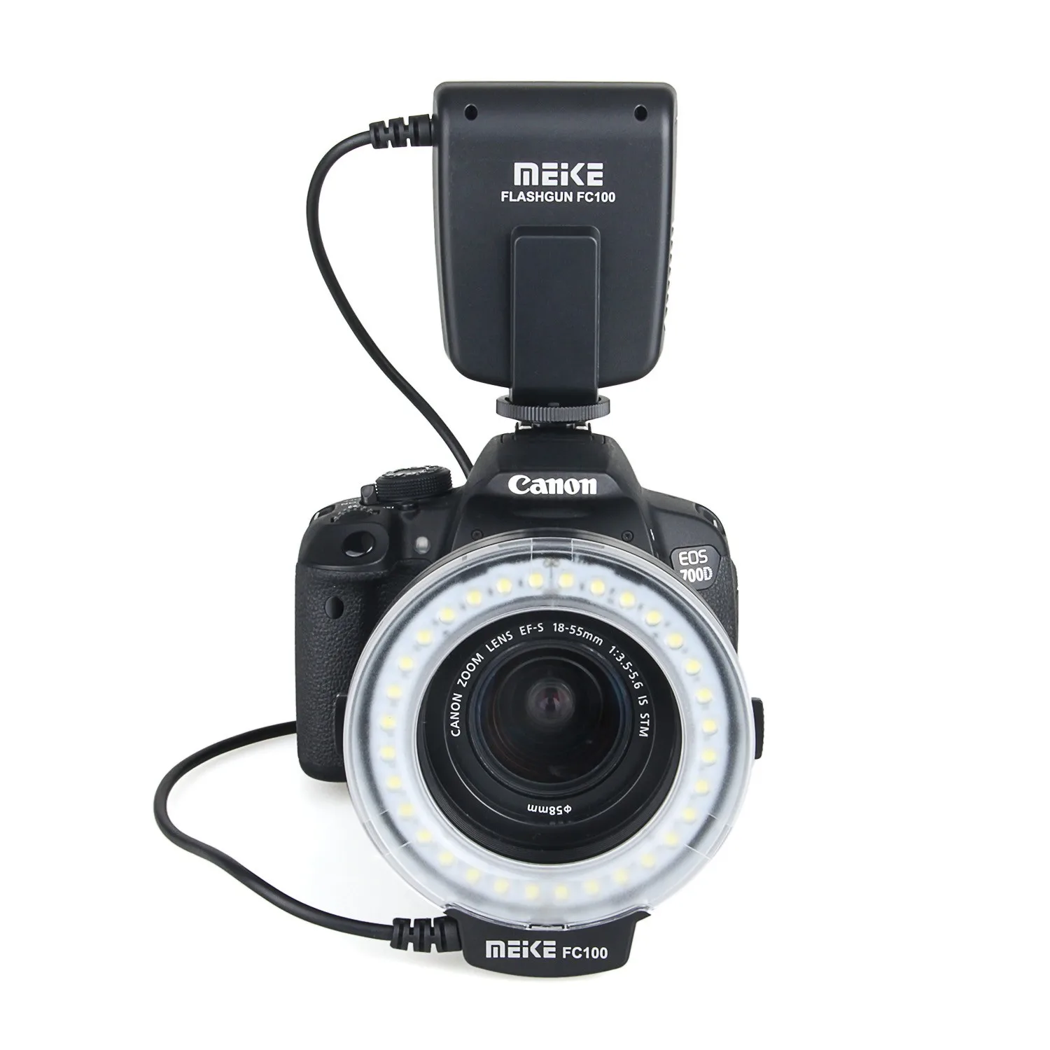 

Meike FC-100 Macro Ring Flash/Light for Nikon D7100 D7000 D5200 D5100 D3200 Dslr Camera
