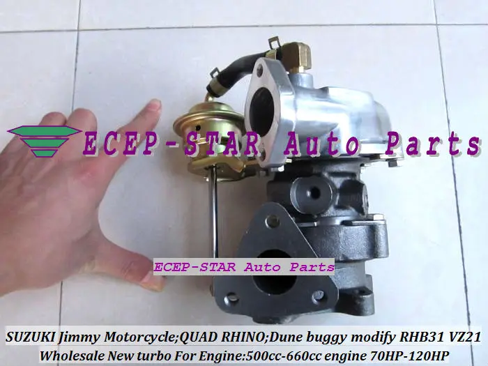 RHB31 VZ21 13900 62D51 турбо для SUZUKI Jimny ALTO Briggs Stratton 500 660cc четырехъядерный RHINO Багги дюн 70HP
