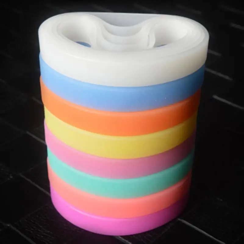 Buy Wholesale 12pcs Silicone Rubber Elastic 12 Colors