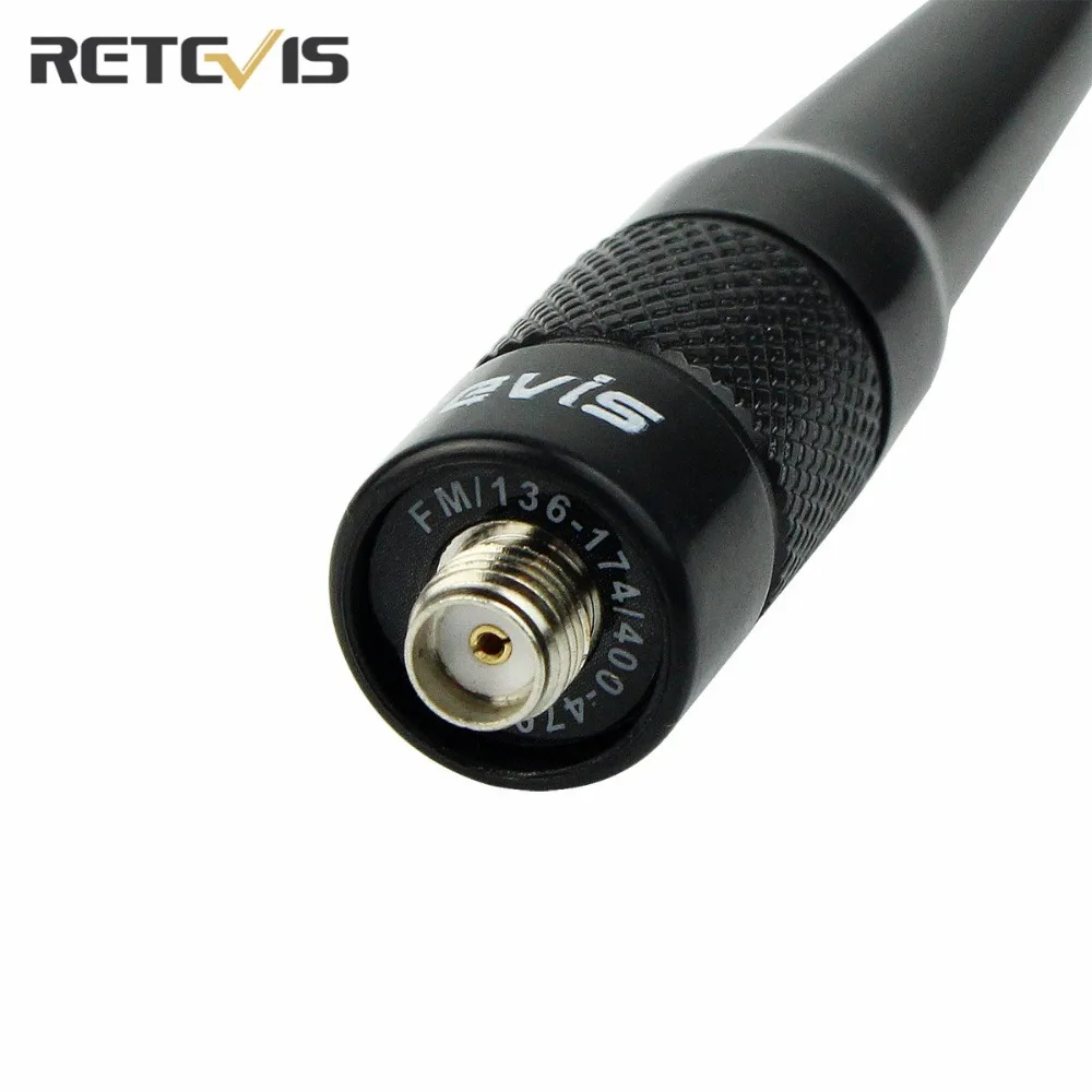 Retevis RHD-771 Antenna SMA-F Walkie Talkie 15.4'' 144/430 MHz U/V Antenna For Baofeng  888s Retevis H-777 Radio C9030