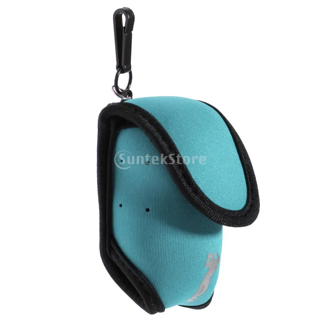 Neoprene Mini Golf Ball Bag Golf Tees Holder Storage Case Carry Pouch with Waist Belt Clip for Training Practice - Choose Color