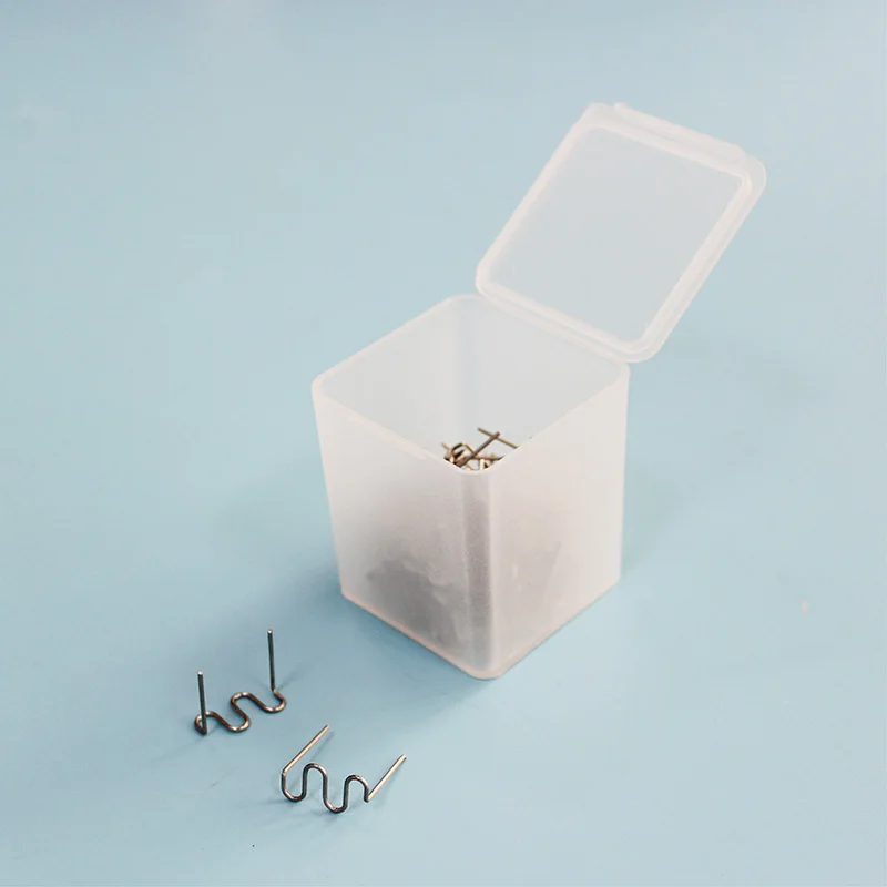 

Automotive bumper fender fairing weld gun plastic repair staples,wave staples 0.8mm for hot spot stapler(ST501-002C)