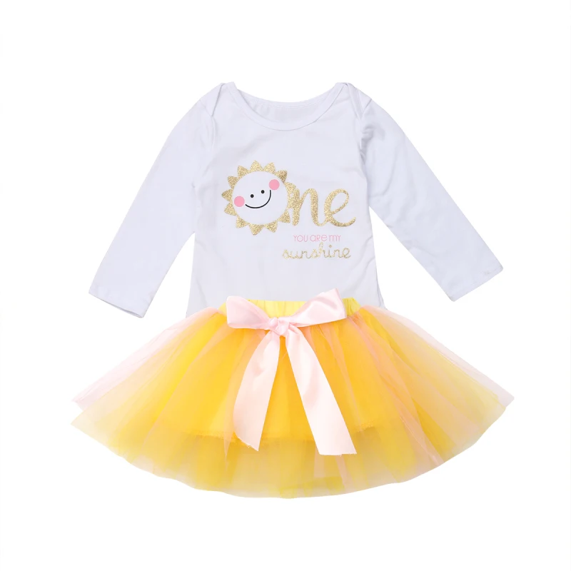 sunshine first birthday outfit