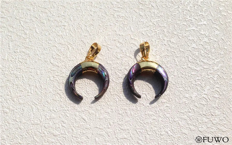 Natural Abalone Shell Pendant 8