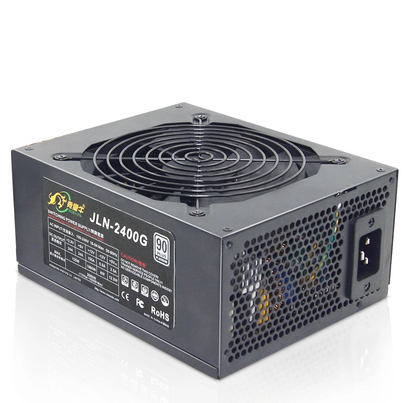 2000W ATX источник питания криптомайнинг чехол sever PSU полный 110-240V Источник 80 plus gpu vega 64 56 8GB RX580 RX 470 RX 570