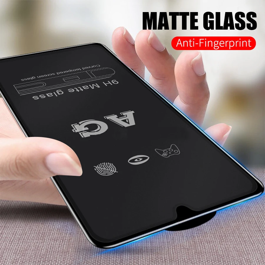Full-Cover-Glue-Matte-Frosted-Tempered-Glass-For-Huawei-P20-Pro-P30-Lite-Mate-20-20X