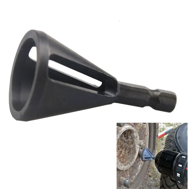 

1Pc Black Deburring External Chamfer Stainless Steel Remove for Drill Bit For 8-32 Bolts External Deburring Chamfering