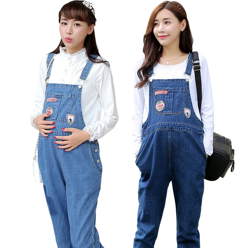 

Maternity pants Autumn Fashion Pocket Pants Maternity Pants Korean Fashion Pants Woman's Jeans