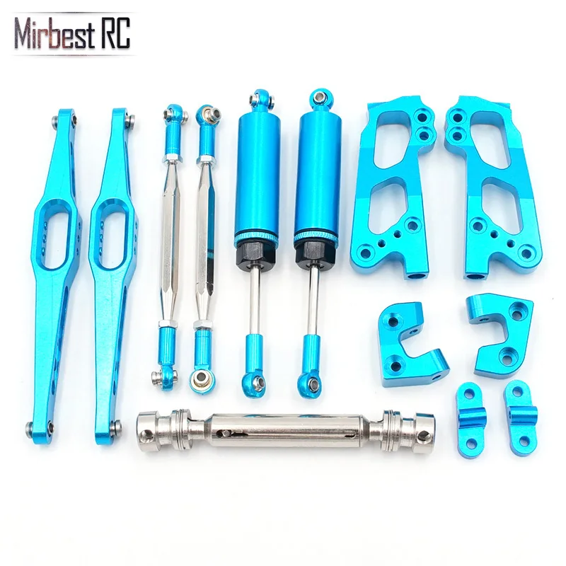 Mirbest RC diy Запчасти для Wltoys 12428 части 12423 FY-03 JJRC Q39 RC металлические запчасти для автомобиля приводной вал грузовики аксессуары для обновления