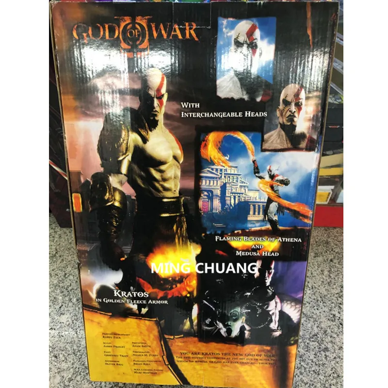 NECA God Of War: призрак Спарты 1" Kratos Mars Conqueror Son Of Zeus Cratos Sparta Cratus фигурка Коллекционная модель игрушки