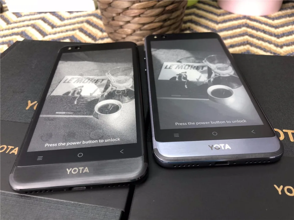 Yota 3 Yota3 Yotaphone 3 4G Восьмиядерный 4G+ 64G Android 7,1 двойной экран 5," FHD экран 5,2" сенсорный E-ink Snapdragon смартфон