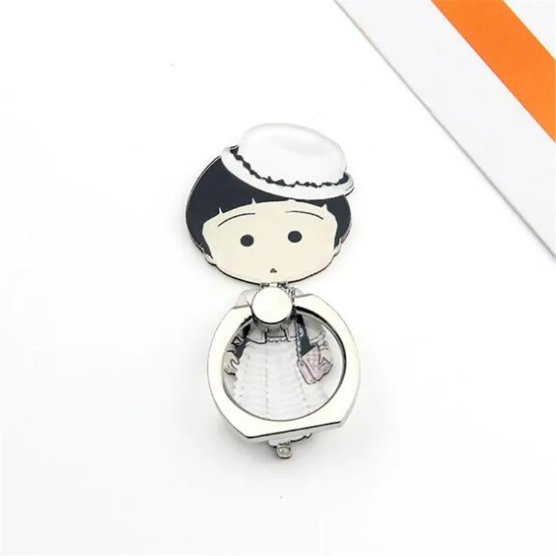 UVR Lovely Girl Finger Ring Mobile Phone Smartphone Stand Holder For iPhone X 8 7 6S Plus IPAD MP3 Car Mount For Samsung Xiaomi UVR Lovely Girl Finger Ring Mobile Phone Smartphone Stand Holder For iPhone X 8 7 6S Plus IPAD MP3 Car Mount For Samsung Xiaomi