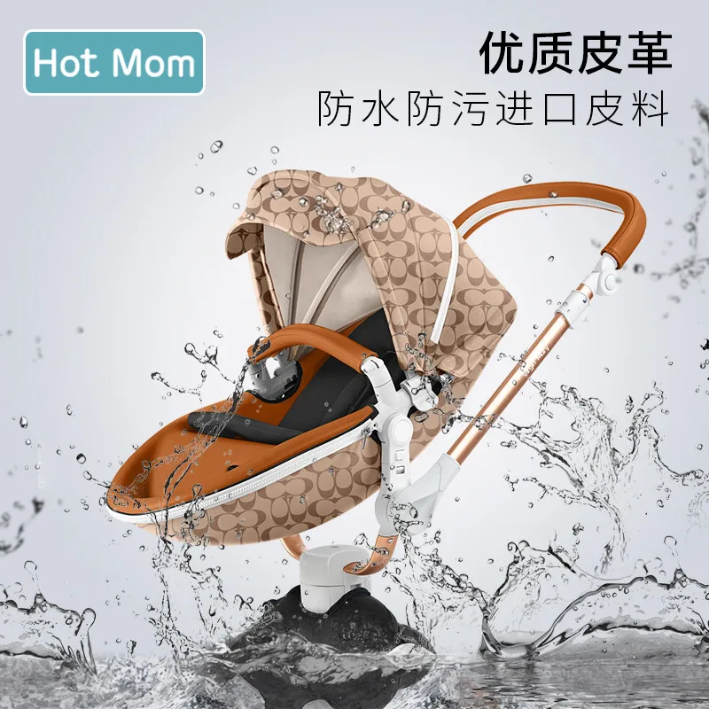hot mom 2 in 1 stroller