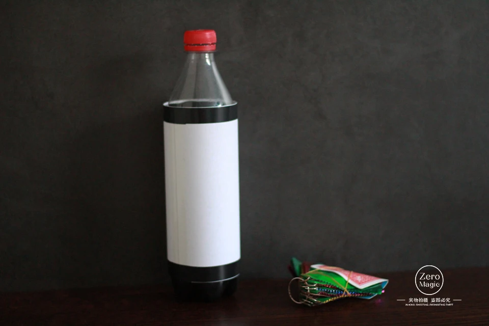 New Vanishing Cola Bottle Magic Tricks Vanishing Cole / Coke Bottle Stage Magic Props Bottle Magic Close Up Illusions Accessorie