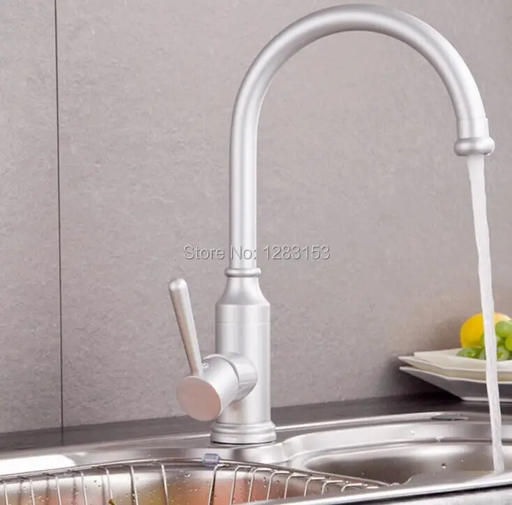 Space aluminum discount kitchen faucets sink faucet mix water tap basin bathroom faucets kitchen taps
