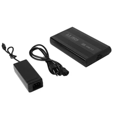 3.5 Inch Aluminum Shell USB 3.0 HDD External Case Professional USB 3.0 Super High Speed HDD Hard Drive Disk Case with Charger