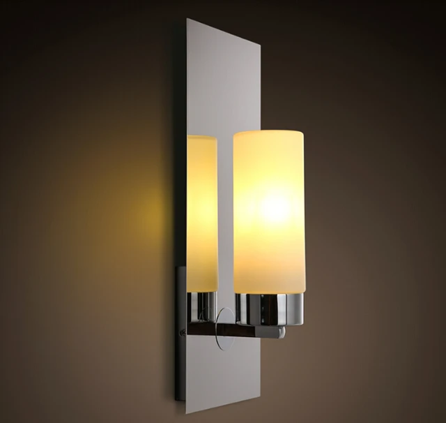 NEW Chrome Modern LED Wall Lamps Sconces Lights Bathroom Kitchen Wall Mount Lamp Cabinet Fixture ...