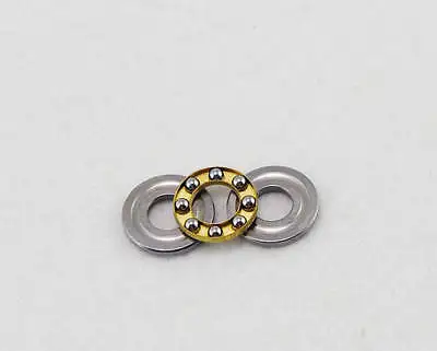 

50pcs 5 x 11 x 4.5 mm F5-11M Axial Ball Thrust Bearing 3-Parts 5*11*4.5