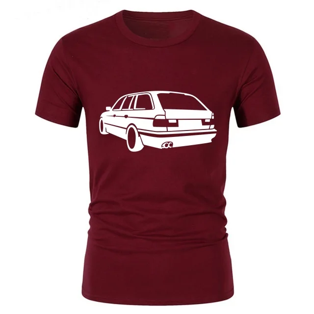 

classical Brand car E34/E36 print men's Tops Supercar 5 Series Evolution tshirt youth Sport fitness T-shirt men cotton T shirt