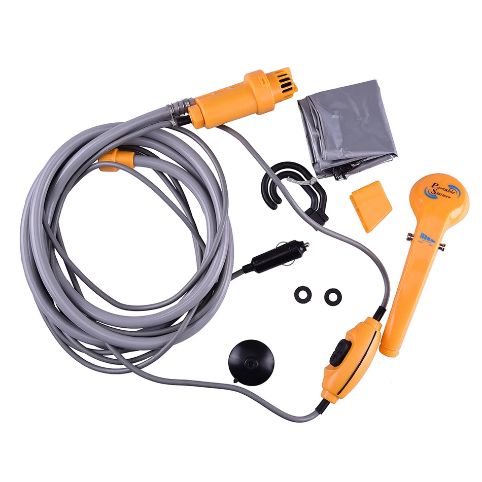 High Pressure Camper Electric Portable Shower Car Washer Water Pump 12V