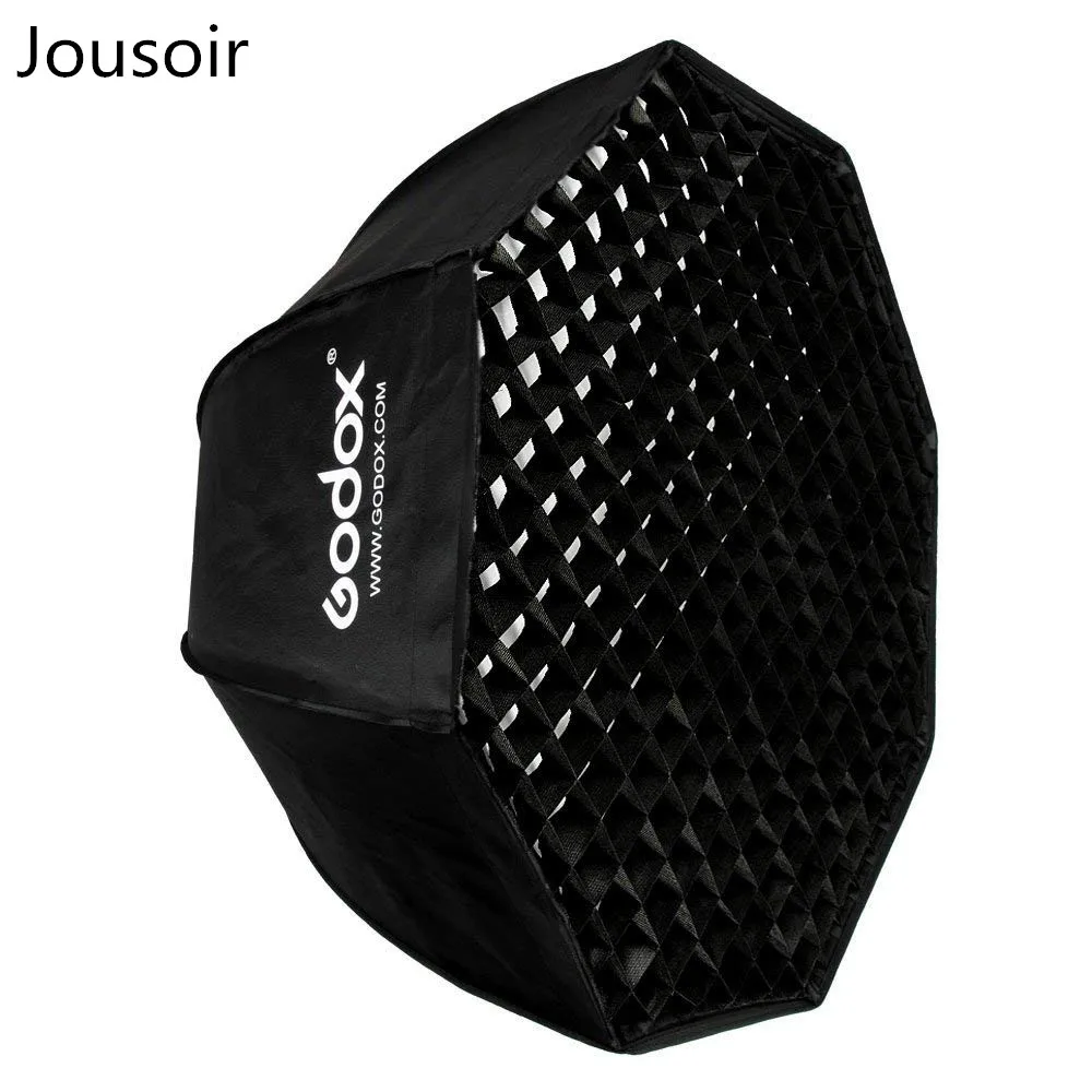 

80cm / 31.5in Portable Octagon Honeycomb Grid Umbrella Speedlite Softbox with Bowens Mount SB-UE CD15
