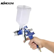 KKmoon 1,4 мм HVLP мини-распылитель 600 мл гравитационная подача Аэрограф набор подправить Краскораспылитель Пескоструйный Аппарат для автомобиля распылитель