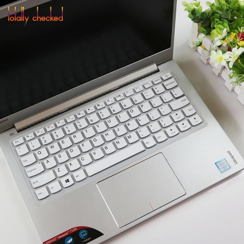 white Для 13,3 ''lenovo Ideapad 710s-13 Plus 510s-13 IdeaPad 710 S xiaoxin Air 13 710 s 510 s 13 силиконовый чехол для клавиатуры защита кожи - Цвет: white