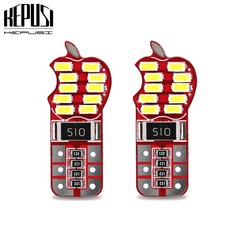2X T10 Canbus LED Car Light 194 168 Auto Clearance light Bulb White For Honda Acura Spirior City Stream Fit Accord Civic | Автомобили и