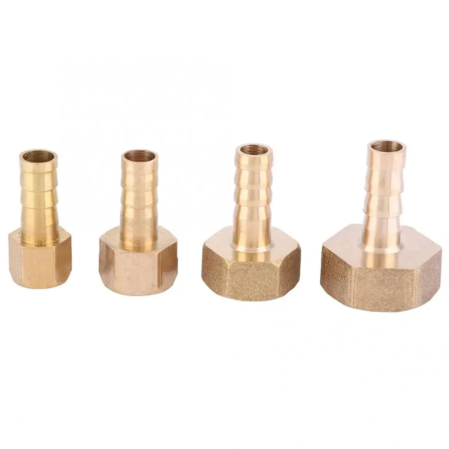 

Brass Pipe Fitting BSP Female Thread Barb Brass Hose Tail Pipe Fitting Connector Joint Components Pipe Connection