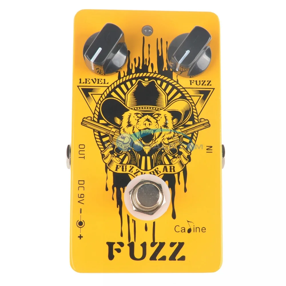 Caline CP-46 Fuzzy Bear Fuzz гитарный эффект педали Аксессуары для гитары педаль эффект Fuzz педаль для гитары Fuzz гитарные части