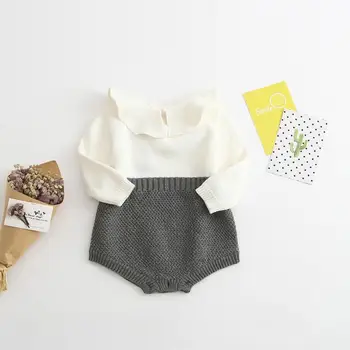 

children winter jumpsuit baby rompers long sleeve baby rompers girl Knitted Sweater Winter Princess Jumpsuit Nov 28