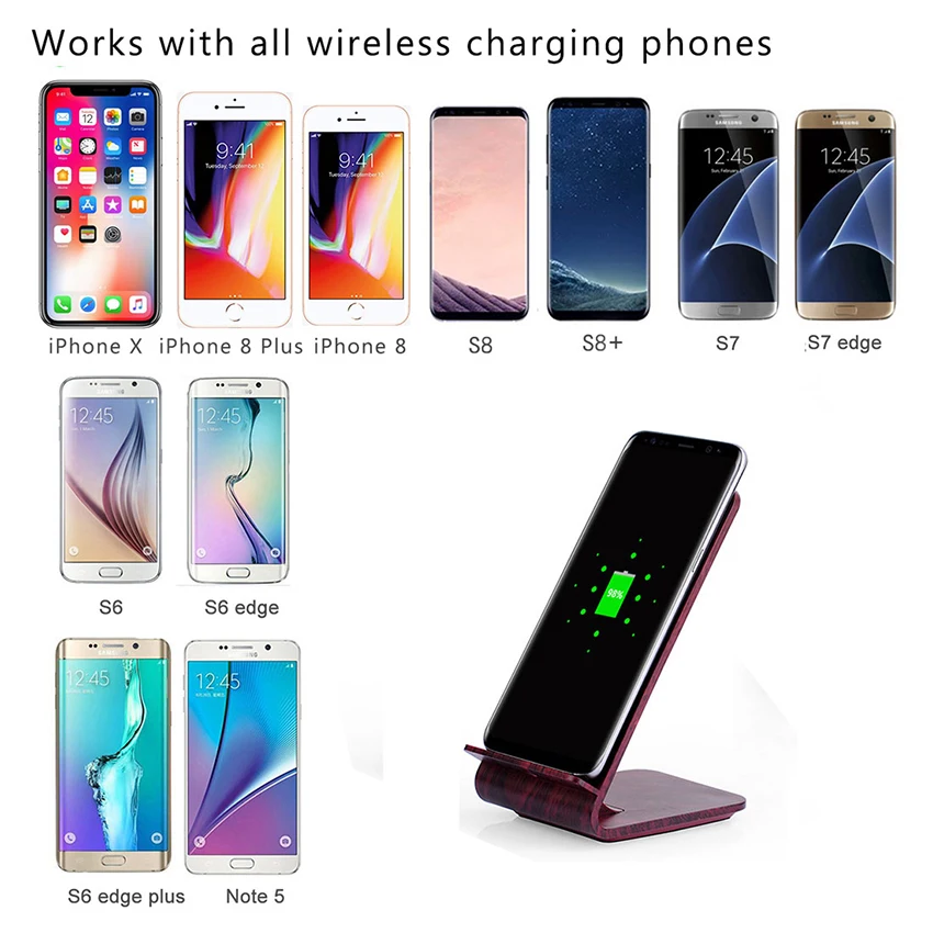 Aimitek iPhone X Wireless Charger dark-3