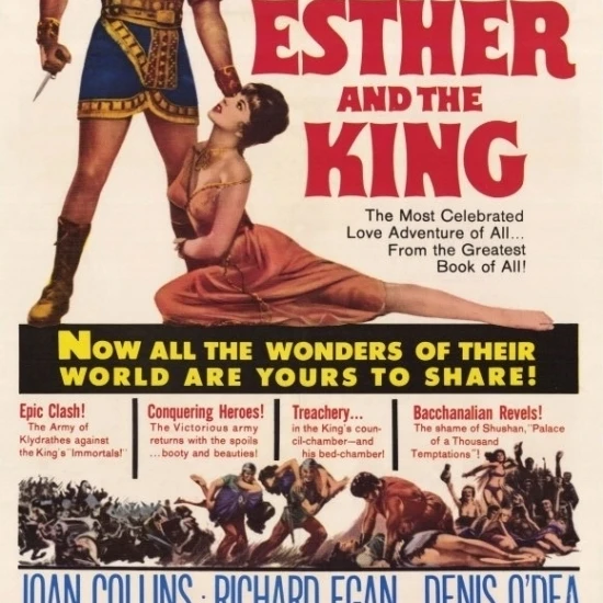 Esther and the King Movie Poster (27 x 40)