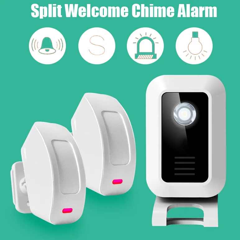 bilder für Willkommen gerät Shop Shop Hause Willkommen Chime Drahtlose Infrarot IR Motion Sensor türklingel Alarm Eintrag Türklingel Erreichen 150 mt bilder für Willkommen gerät Shop Shop Hause Willkommen Chime Drahtlose Infrarot IR Motion Sensor türklingel Alarm Eintrag Türklingel Erreichen 150 mt